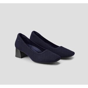 Vivaia square toe chunky heels Melody pro navy blue 40.5